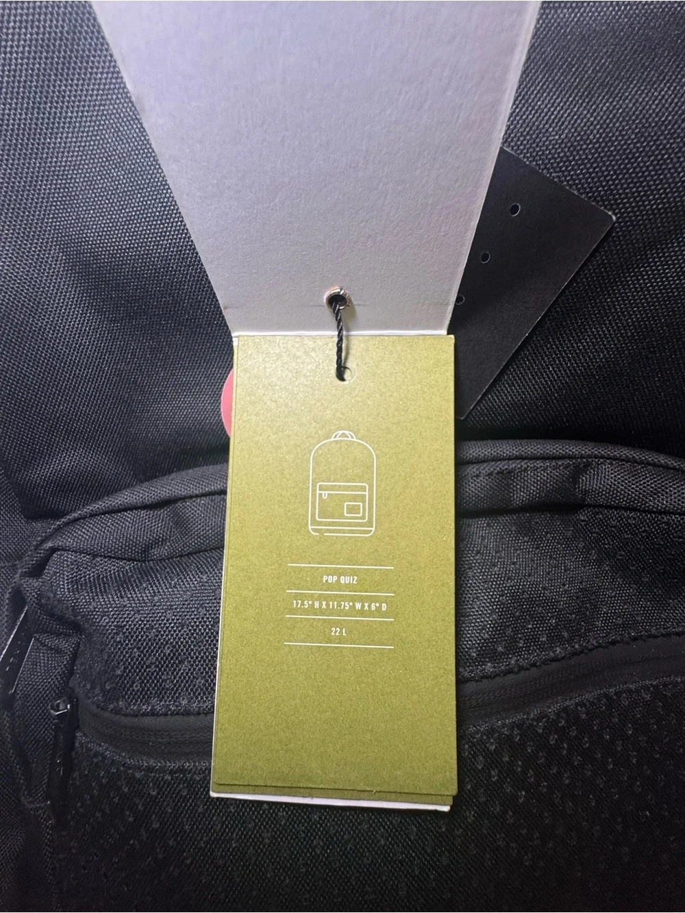 Herschel Pop Quiz Aspect Black Men's Backpack 22L